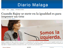 Tablet Screenshot of diariomalaga.es